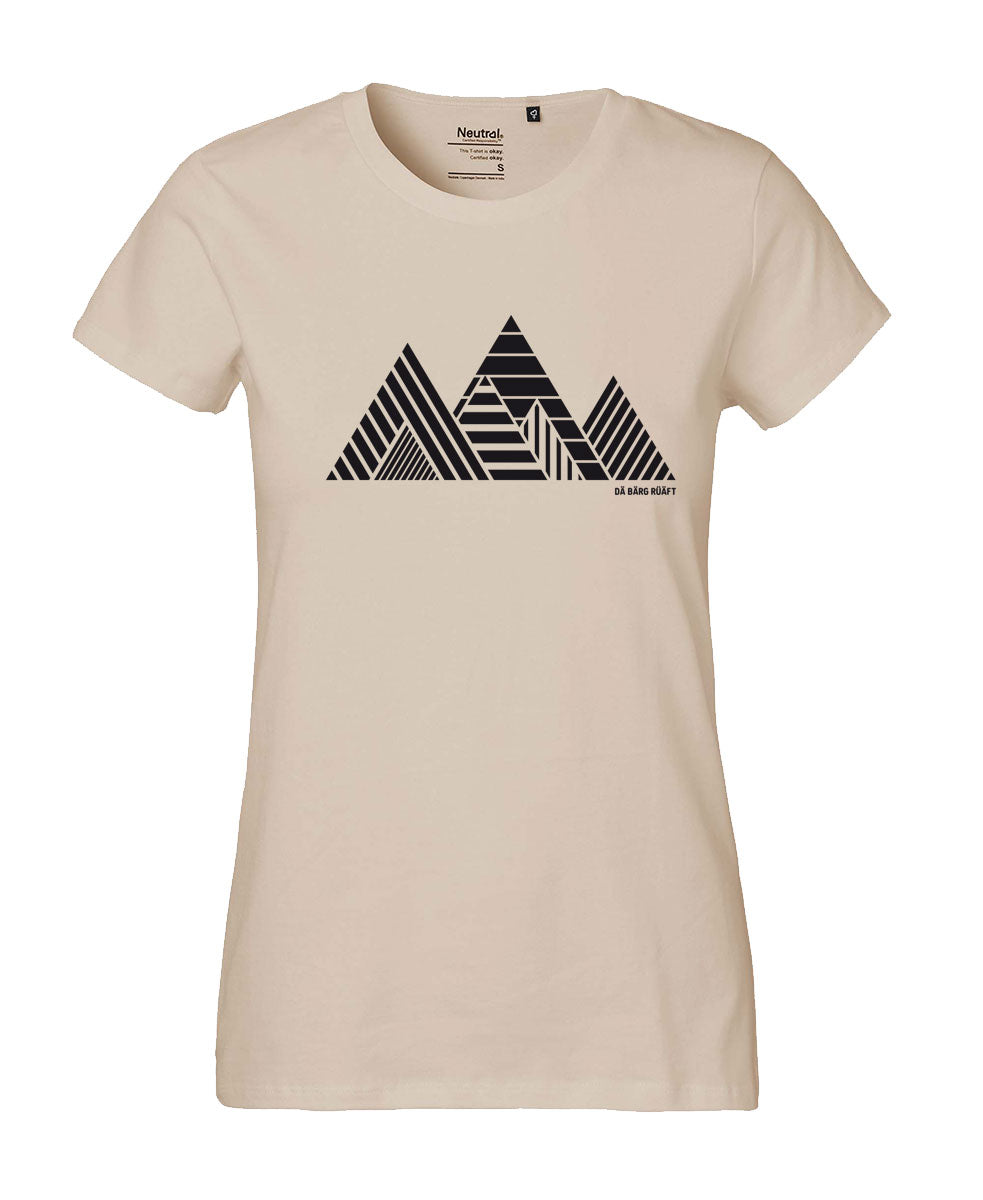 Damen T-Shirt Classic «dä bärg rüäft»