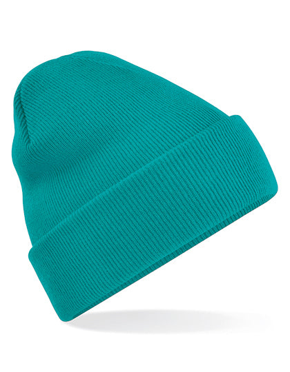 Originale Beanie mit Bündchen