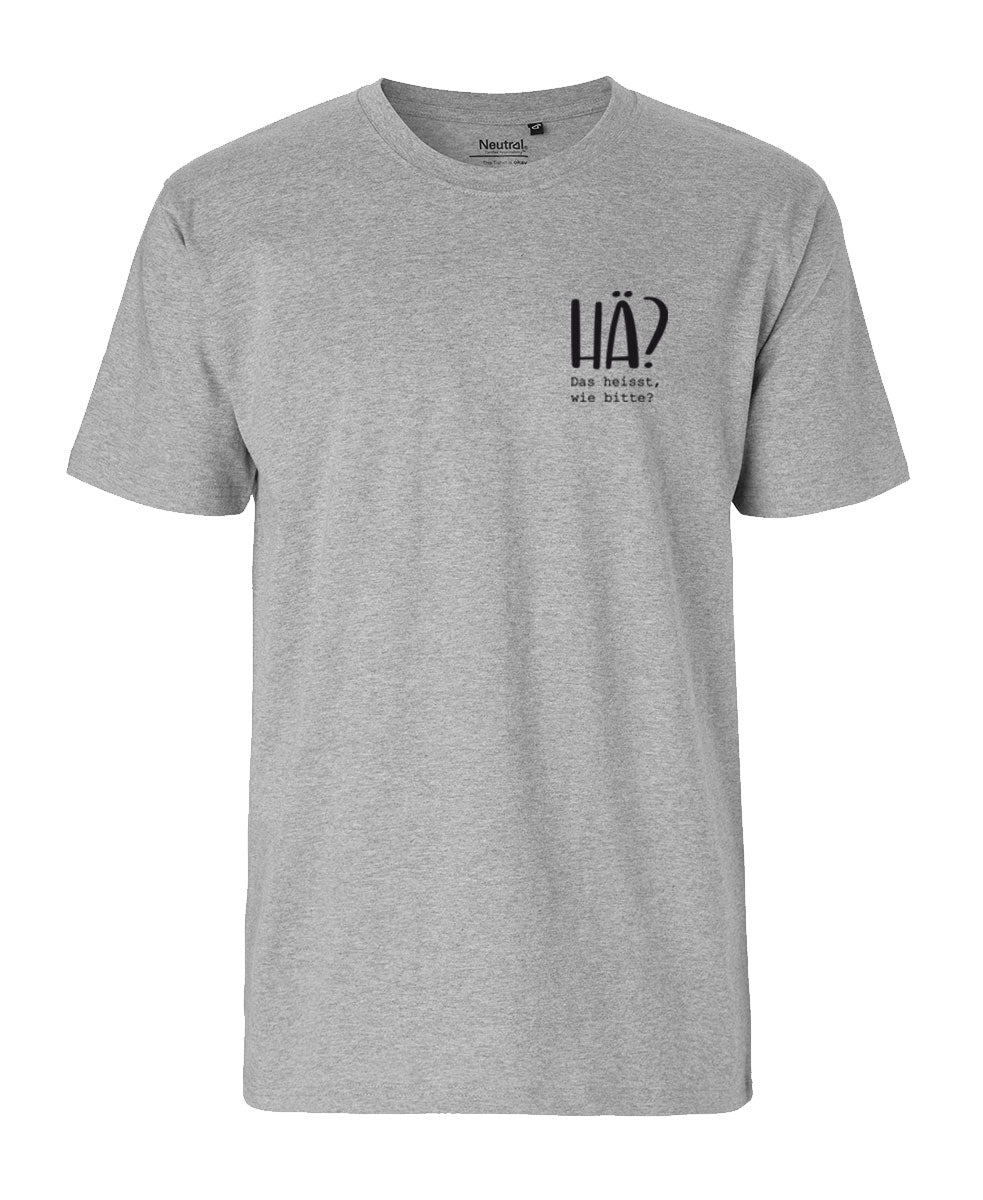 Herren T-Shirt Classic «Hä?»