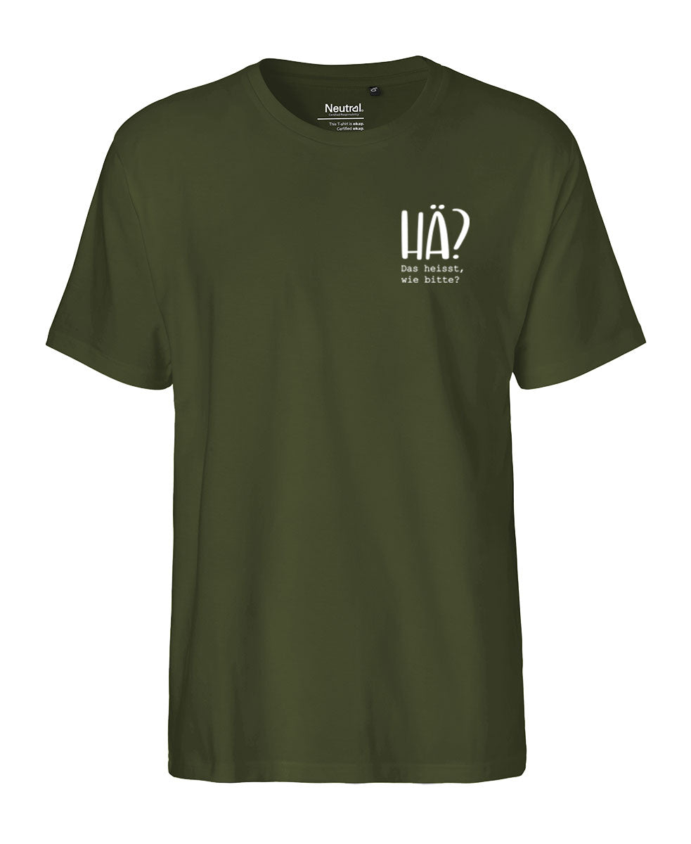 Herren T-Shirt Classic «Hä?»