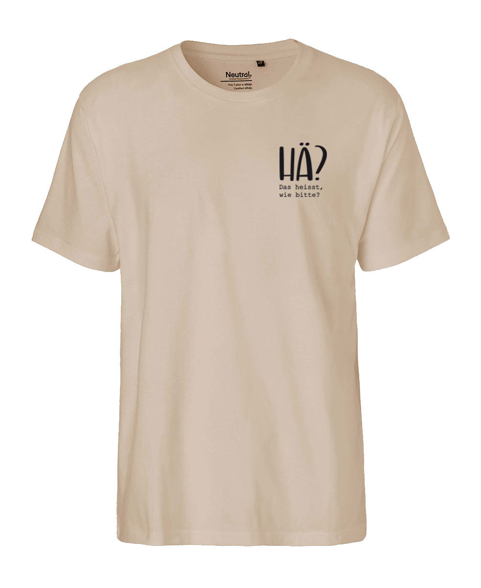 Herren T-Shirt Classic «Hä?»