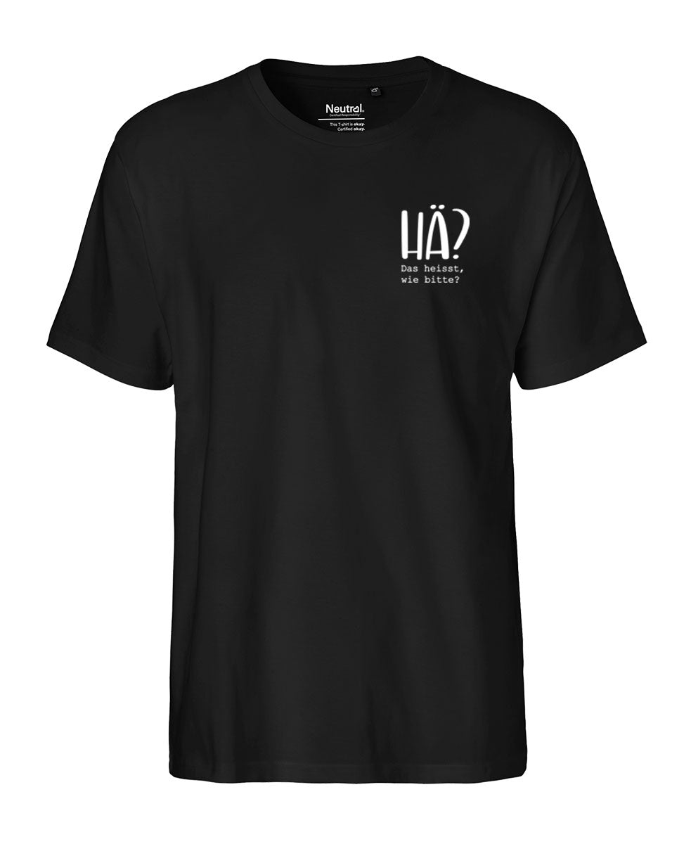Herren T-Shirt Classic «Hä?»