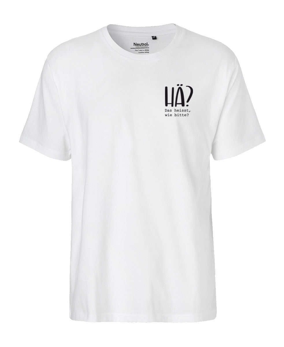 Herren T-Shirt Classic «Hä?»