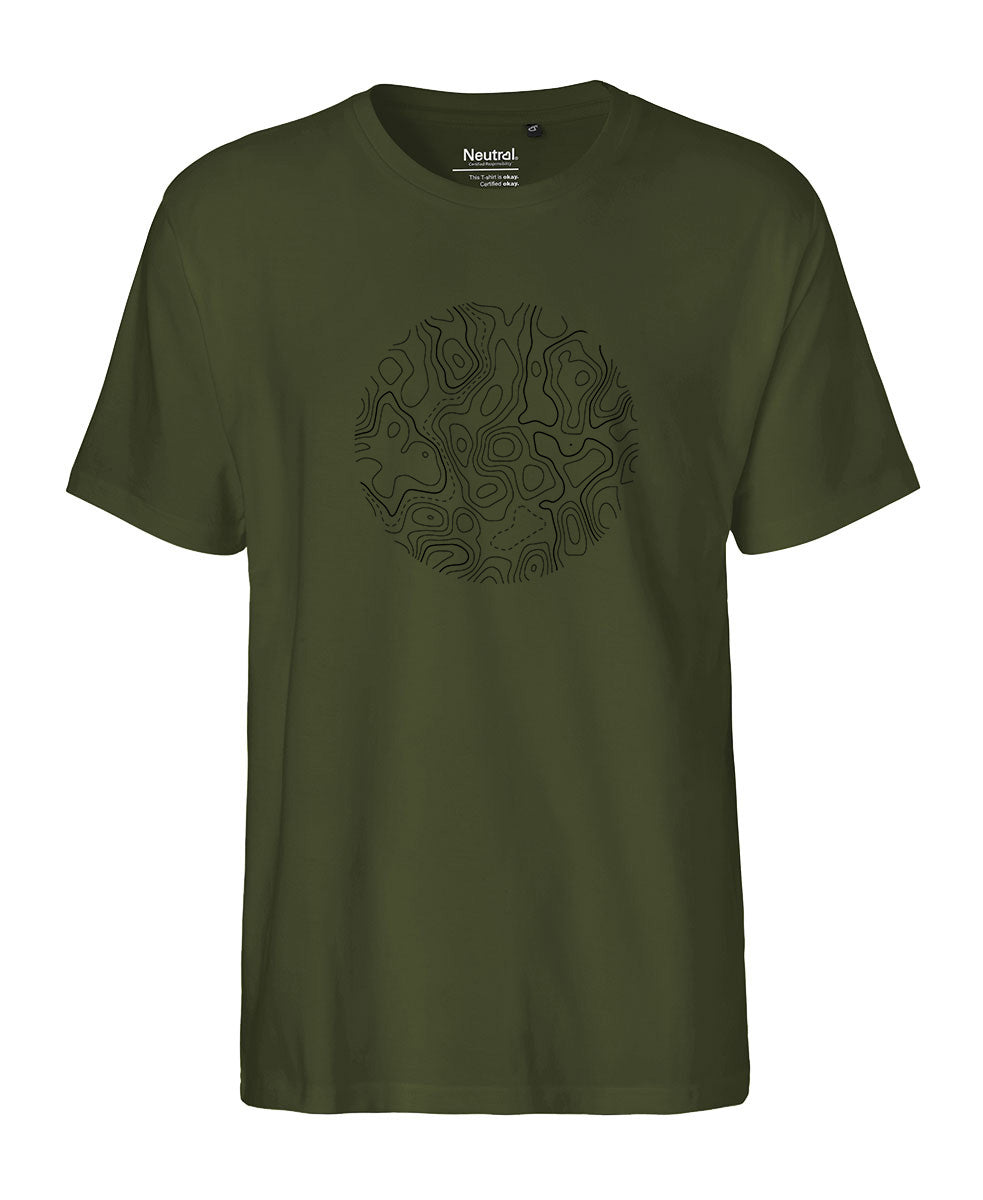 T-Shirt Classic Herren «Höhenlinien»