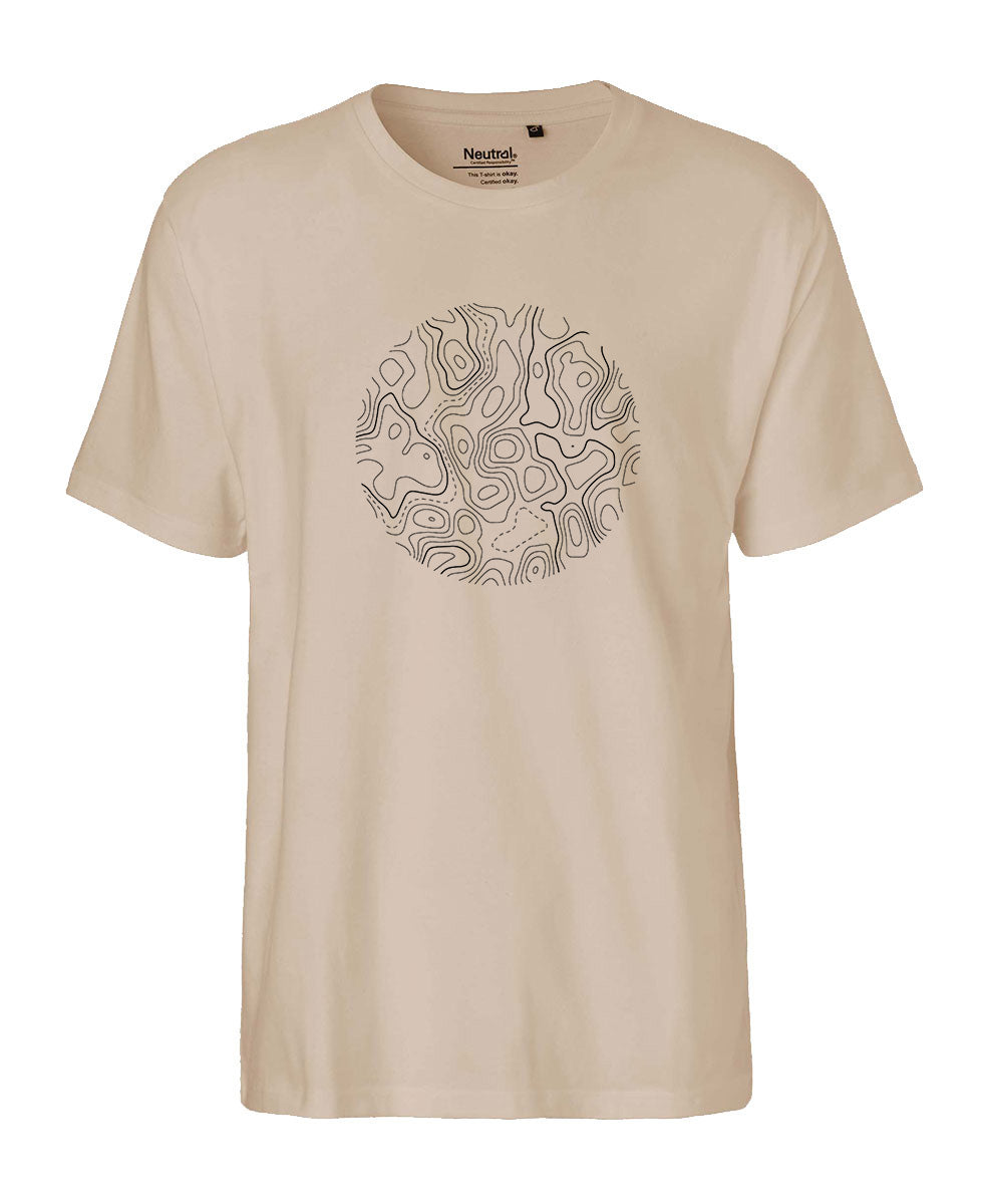 T-Shirt Classic Herren «Höhenlinien»