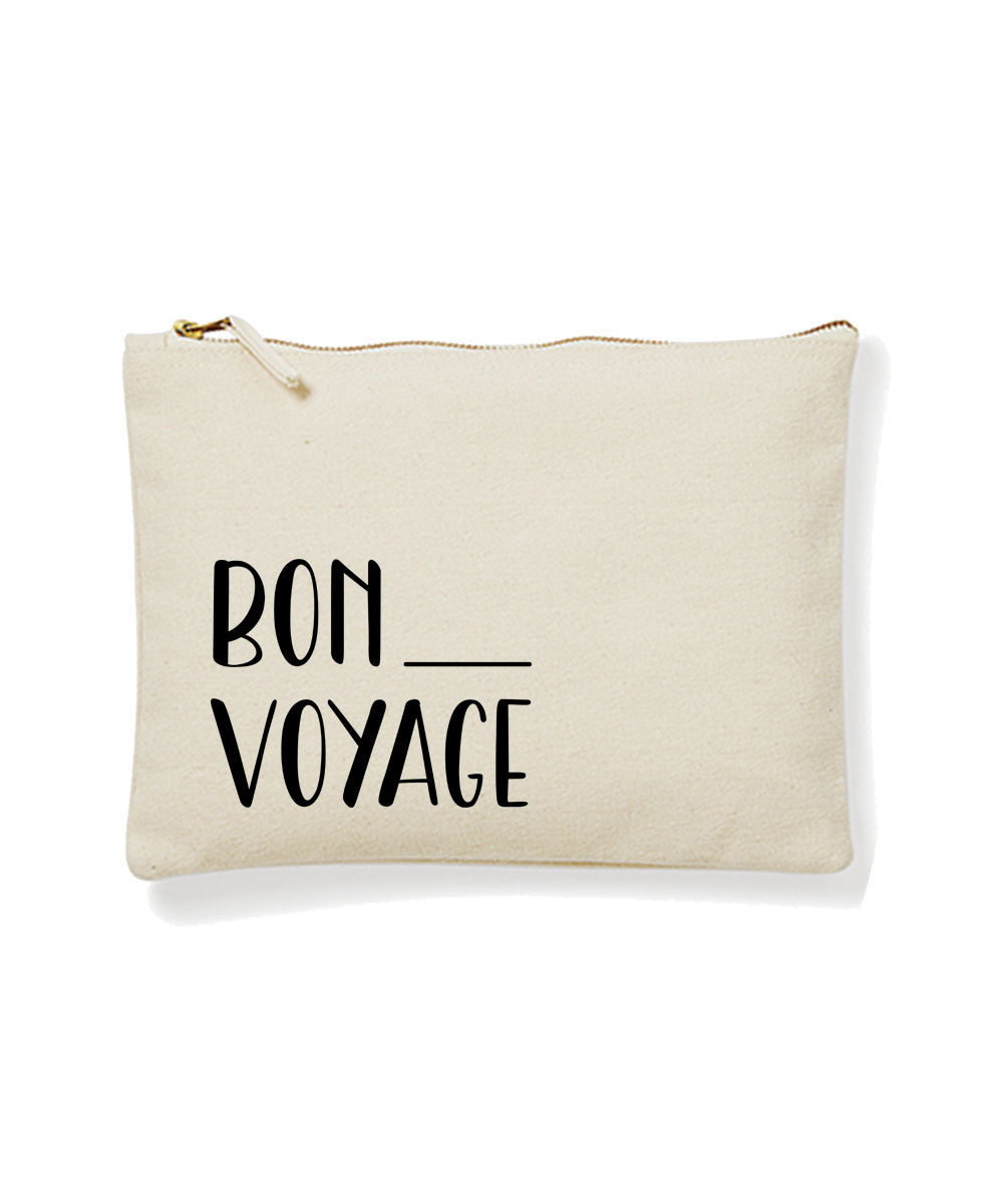 Kulturbeutel Pouch «Bon voyage»