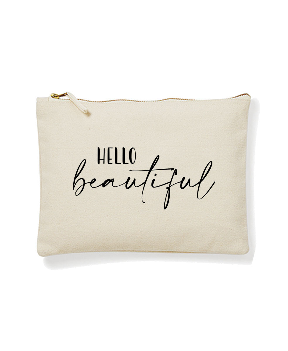 Kulturbeutel Pouch «Hello beautiful»