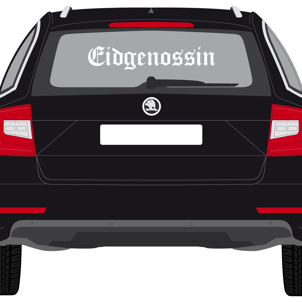 Sticker «Eidgenossin»