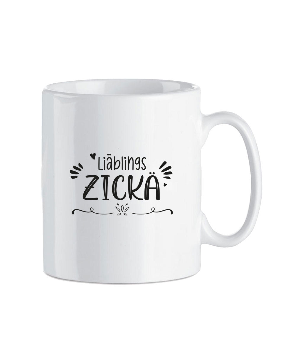 Tasse «Liäblings Zickä»