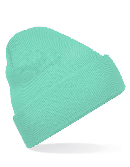Originale Beanie mit Bündchen