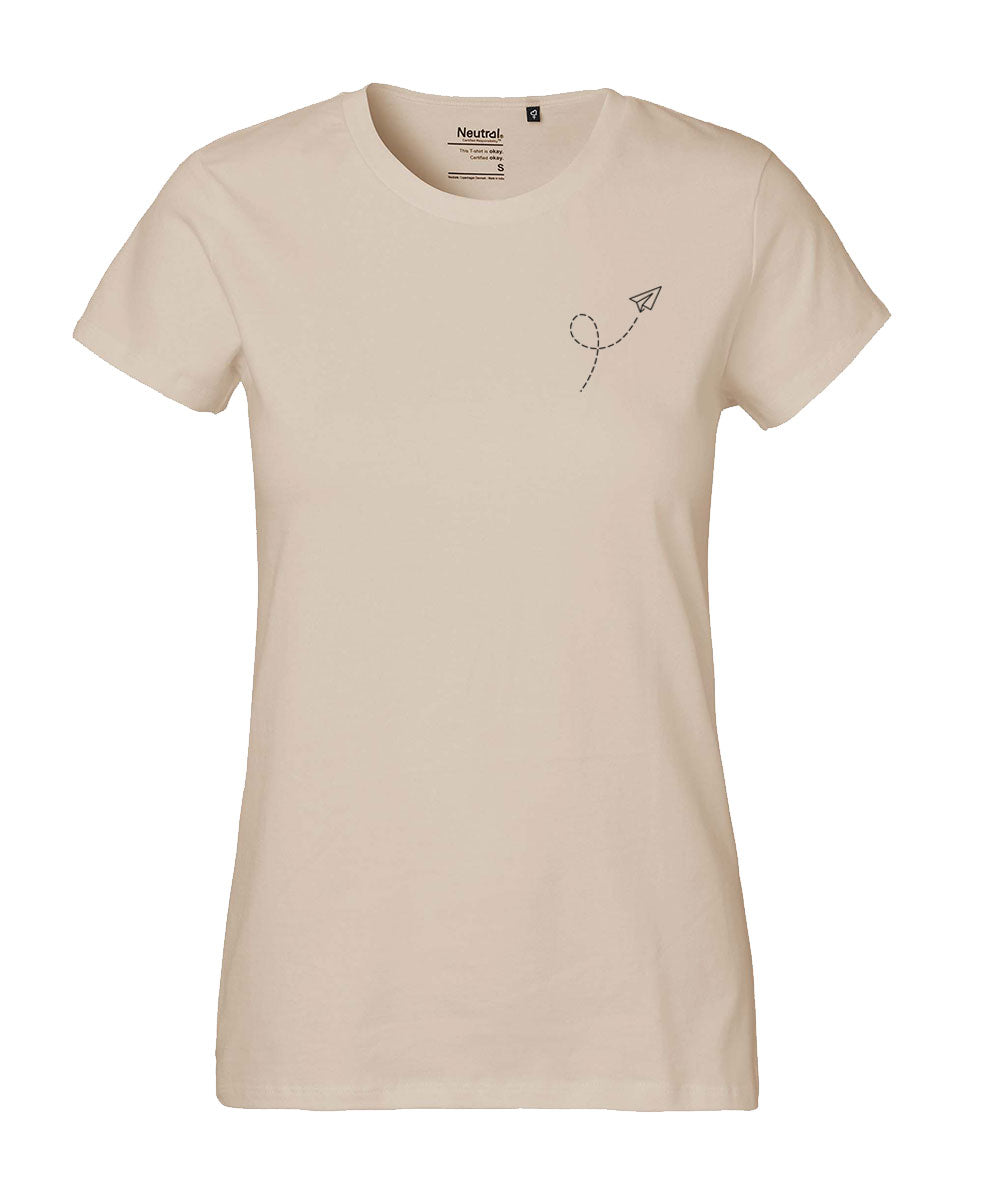 Damen T-Shirt Classic «Papierflieger»