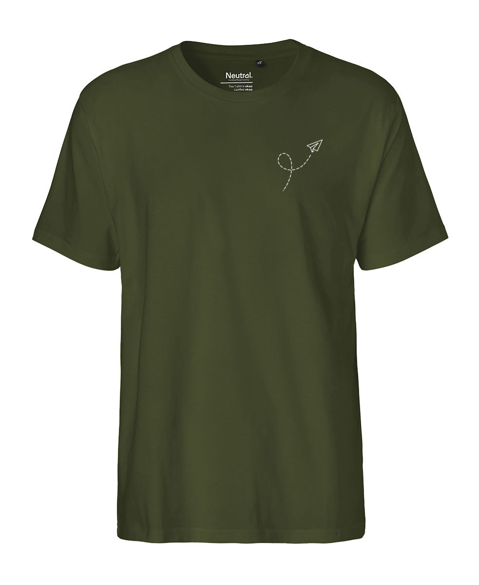 Herren T-Shirt Classic «Papierflieger»
