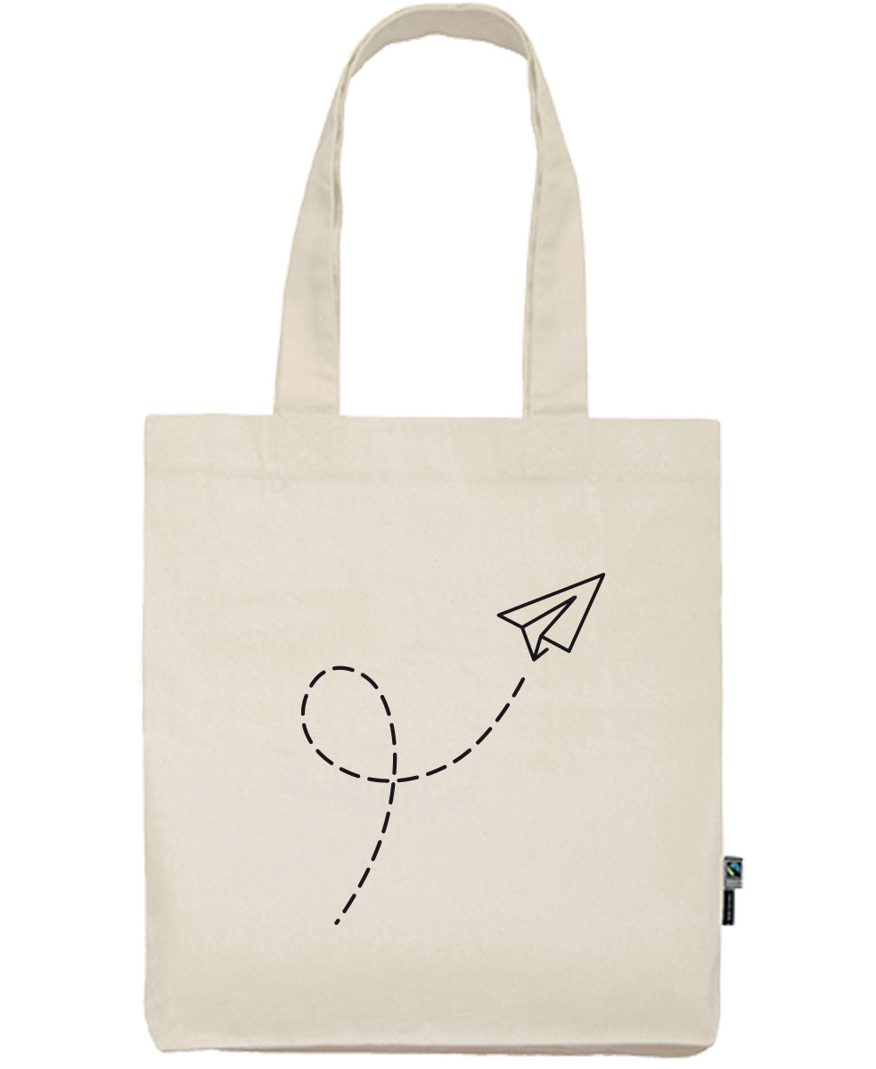 Baumwolltasche «Papierflieger»