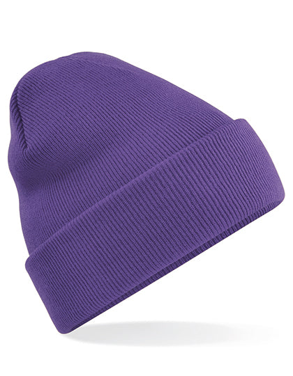 Originale Beanie mit Bündchen