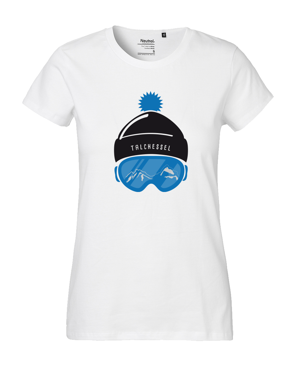 Damen T-Shirt Classic «Skifahrer»