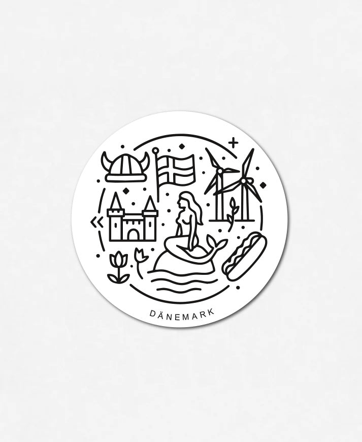 Sticker «Dänemark»