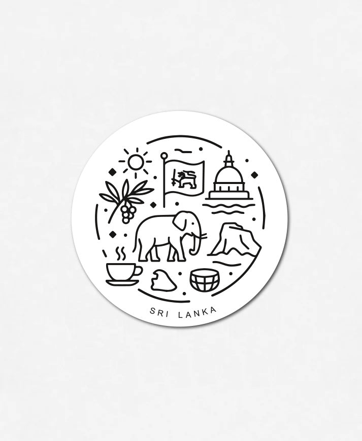Sticker «Sri Lanka»