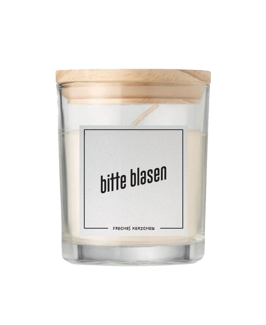 Duftkerze «bitte blasen»