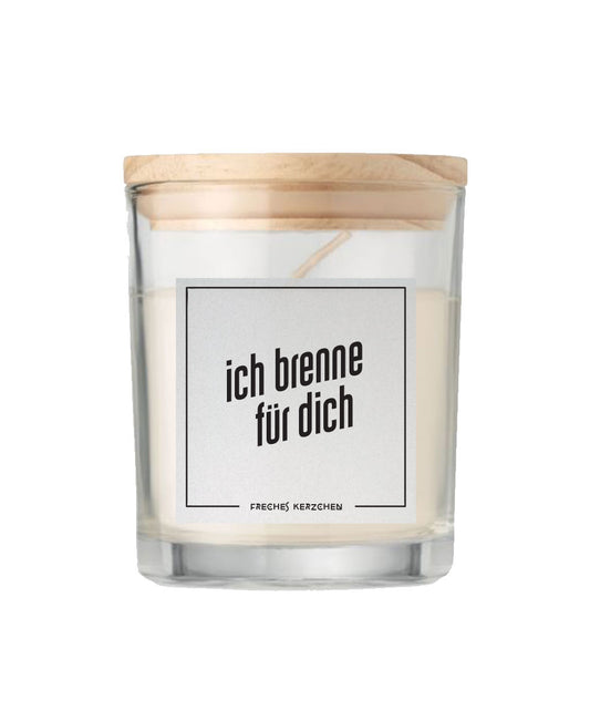 Duftkerze «ich brenne für dich»
