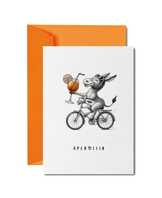 Grusskarte «aperollin»