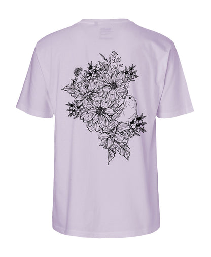 Herren T-Shirt Classic «bird and roses»
