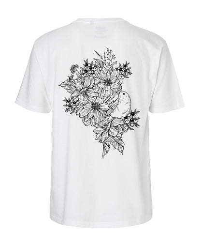 Herren T-Shirt Classic «bird and roses»