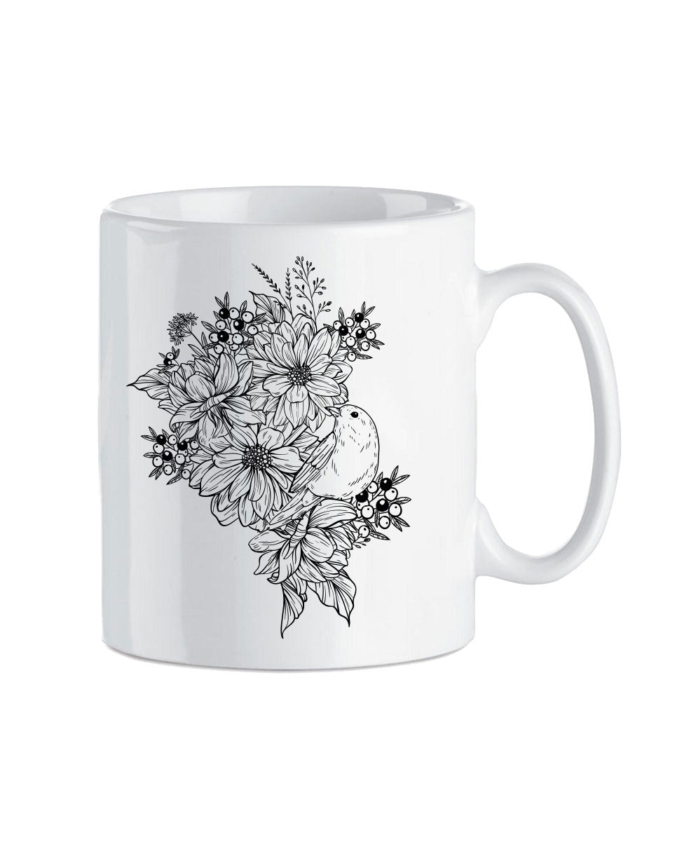 Tasse «Bird and Roses»