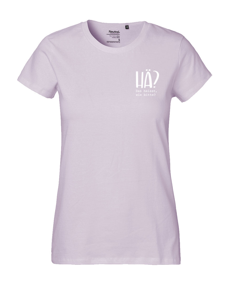 Damen T-Shirt Classic «Hä?»