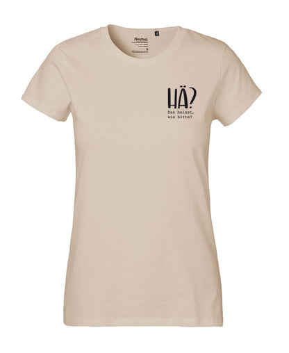 Damen T-Shirt Classic «Hä?»