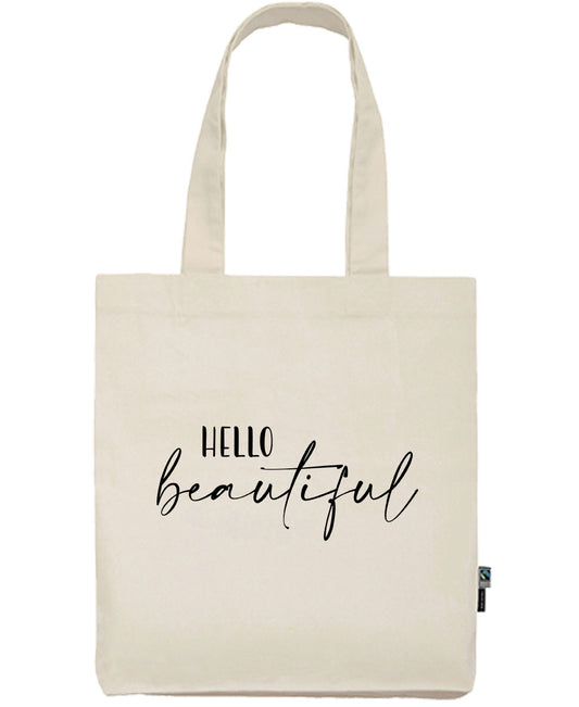 Baumwolltasche «Hello Beautiful»