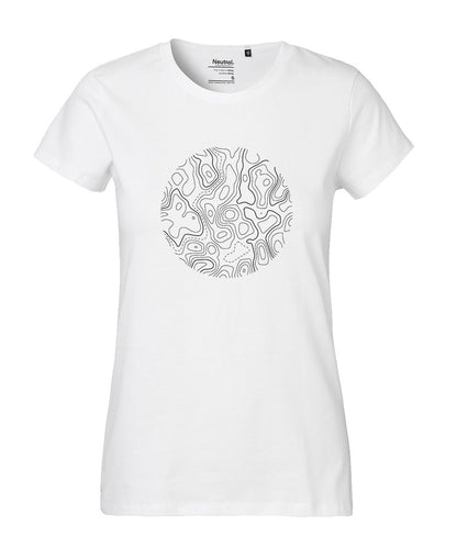 T-Shirt Classic Damen «Höhenlinien»