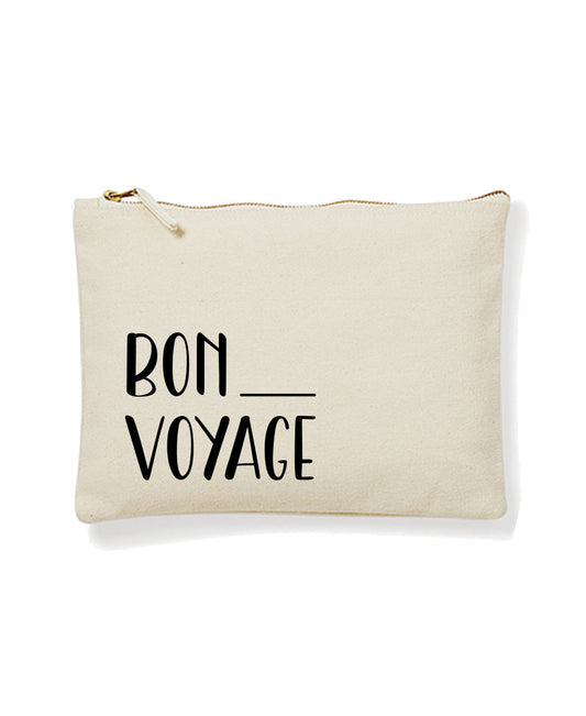 Kulturbeutel Pouch «Bon voyage»