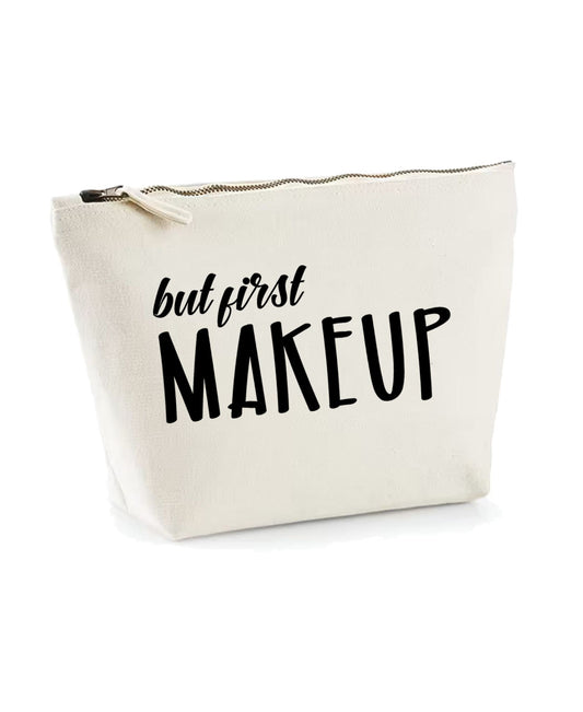 Kulturbeutel Bag «But first makeup»