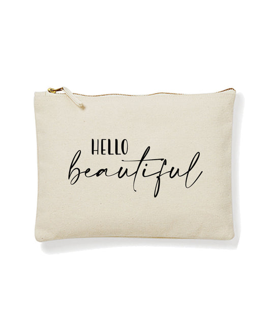 Kulturbeutel Pouch «Hello beautiful»