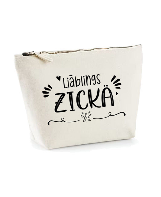 Kulturbeutel Bag «Liäblings Zickä»