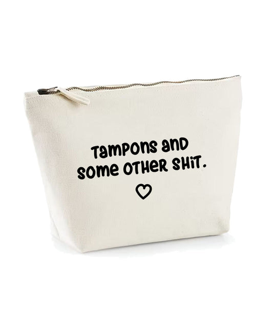 Kulturbeutel Bag «Tampons and some other shit»
