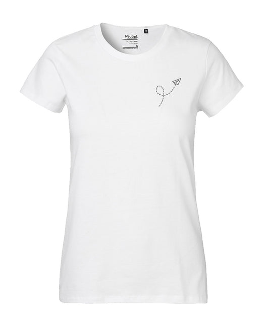 Damen T-Shirt Classic «Papierflieger»