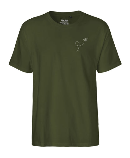 Herren T-Shirt Classic «Papierflieger»