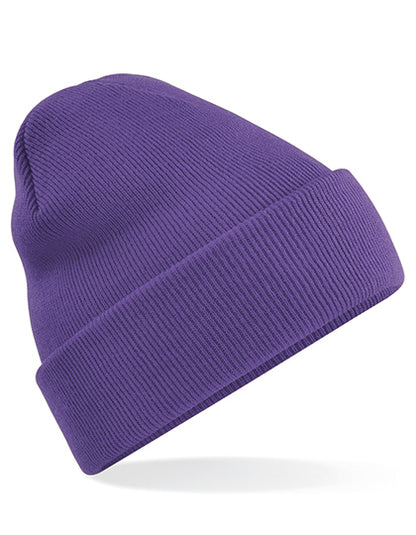 Originale Beanie mit Bündchen