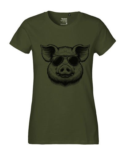 Damen T-Shirt Classic «Vegetarier»