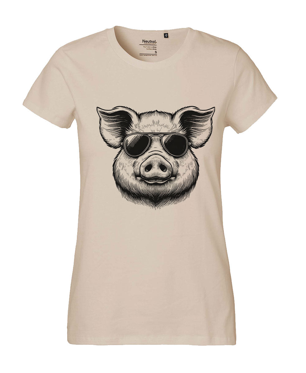 Damen T-Shirt Classic «Vegetarier»