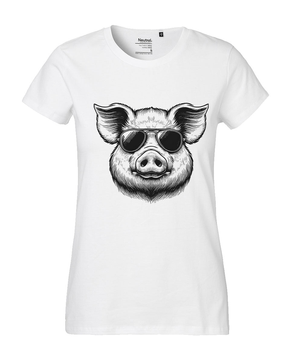 Damen T-Shirt Classic «Vegetarier»