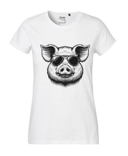 Damen T-Shirt Classic «Vegetarier»