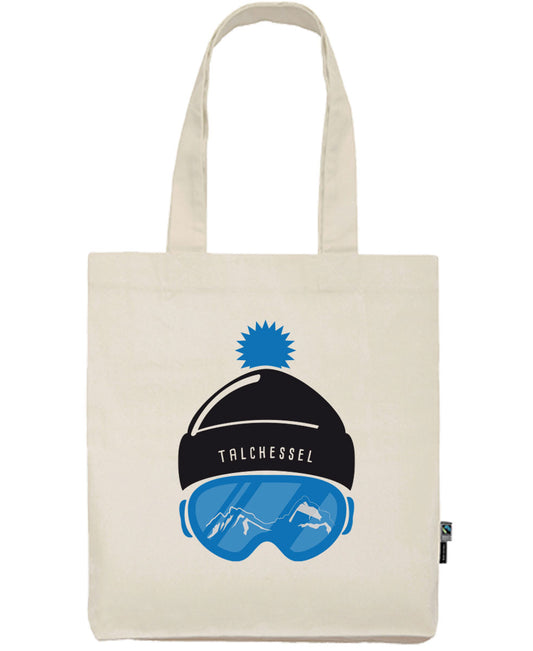 Baumwolltasche «Skifahrer»