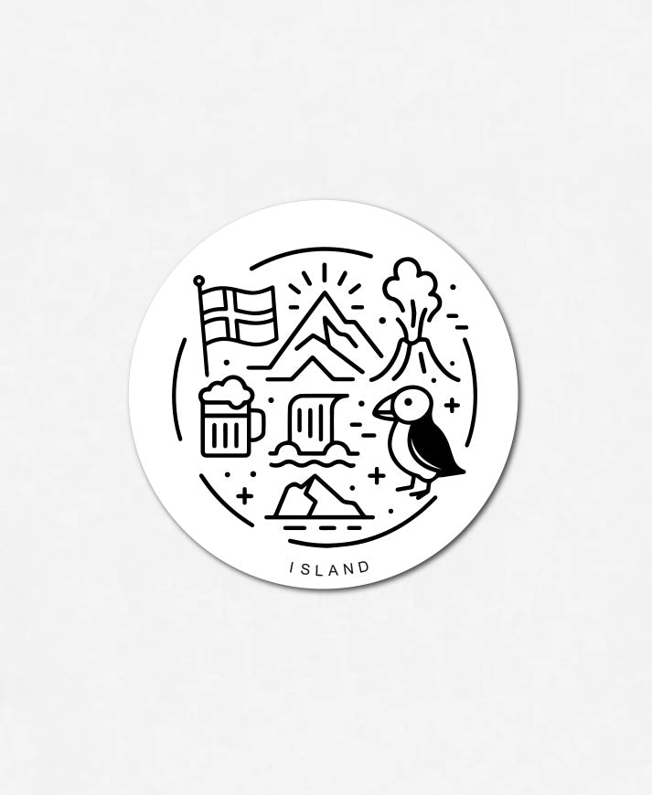 Sticker «Island»