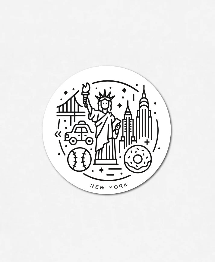 Sticker «New York»