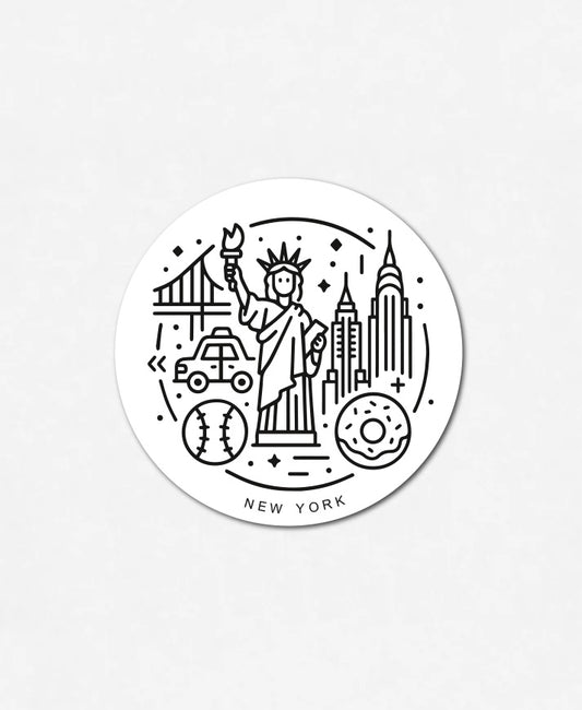 Sticker «New York»