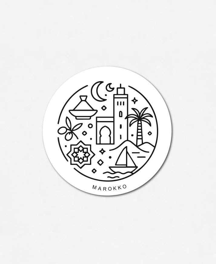 Sticker «Marokko»