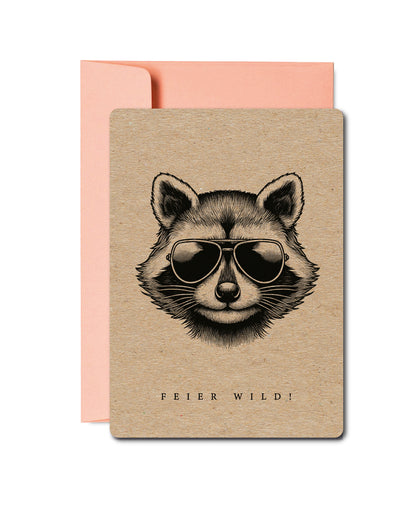 Grusskarten «Wildlife Tiere»