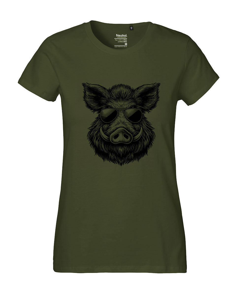 Damen T-Shirt Classic «Vegetarier»